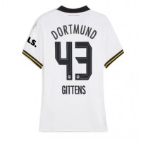 Borussia Dortmund Jamie Bynoe-Gittens #43 Rezervni Dres za Ženska 2024-25 Kratak Rukav